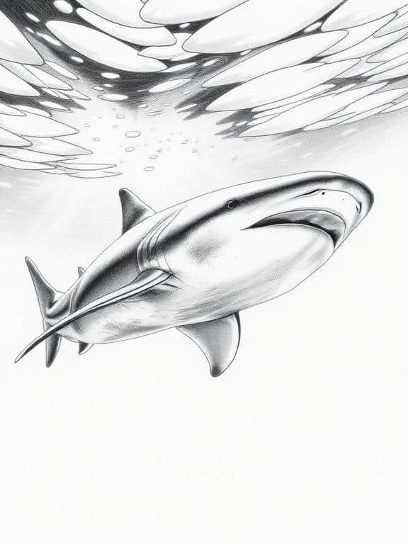 fish drawing art sketch ideas