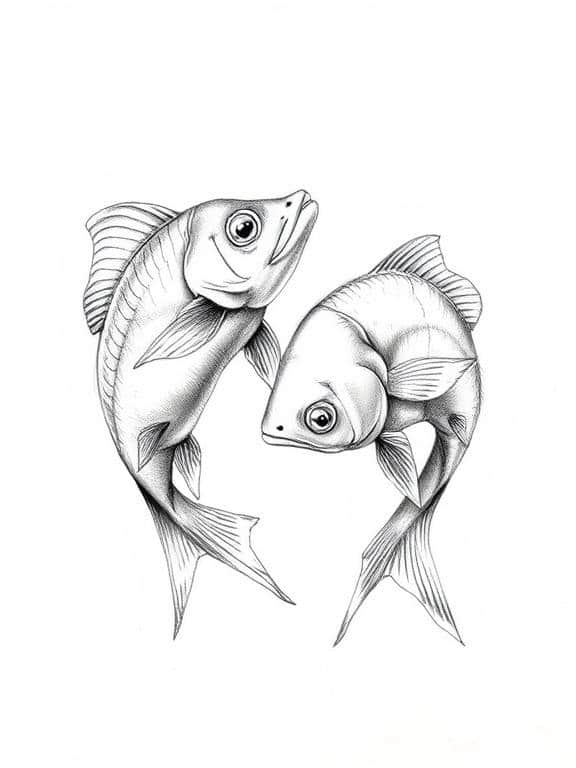 fish drawing art sketch ideas a
