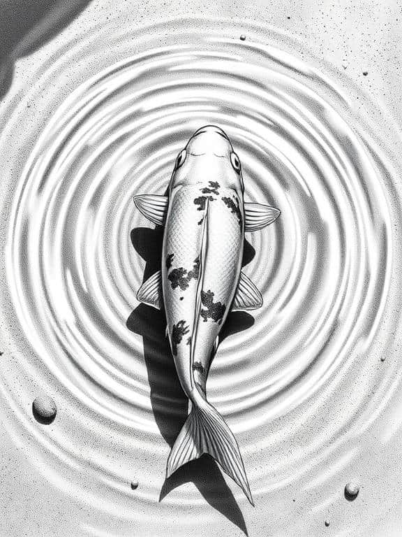 fish drawing art sketch ideas cd