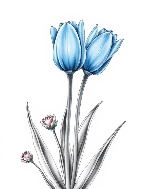 floral drawing art sketch ideas