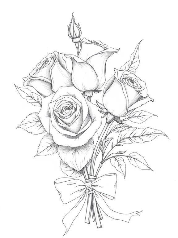 floral drawing art sketch ideas ec