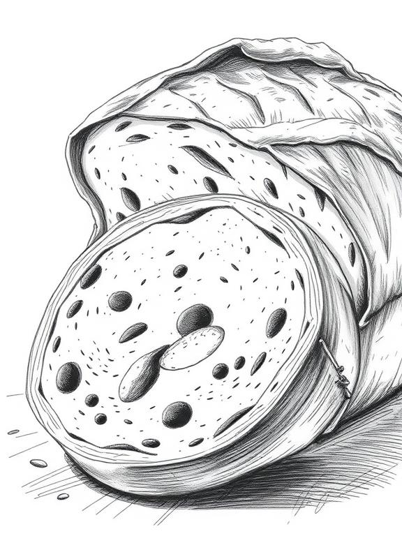 food drawing art sketch ideas e