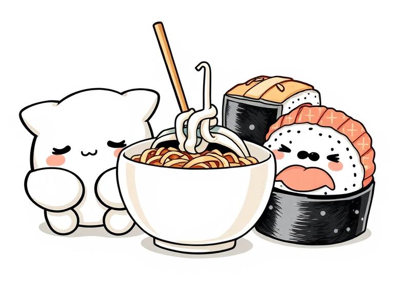 food drawing featured