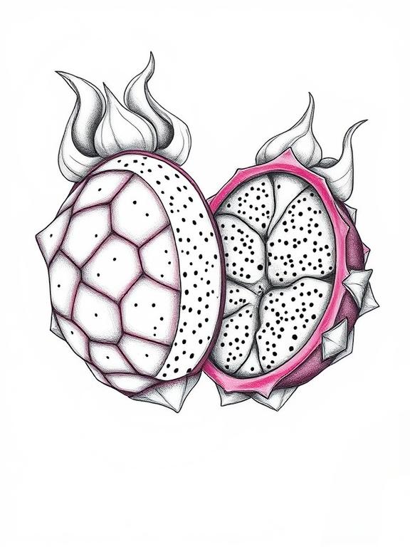 fruit drawing art sketch ideas d