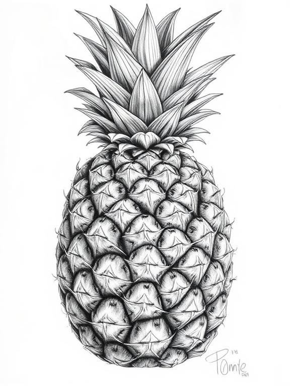 fruit drawing art sketch ideas f