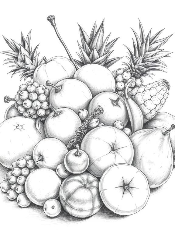 fruit drawing art sketch ideas fb