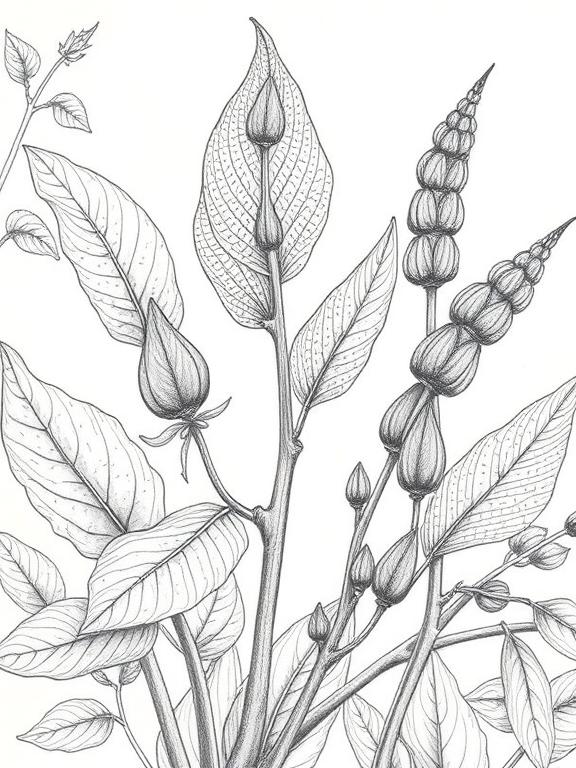 garden drawing art sketch ideas e