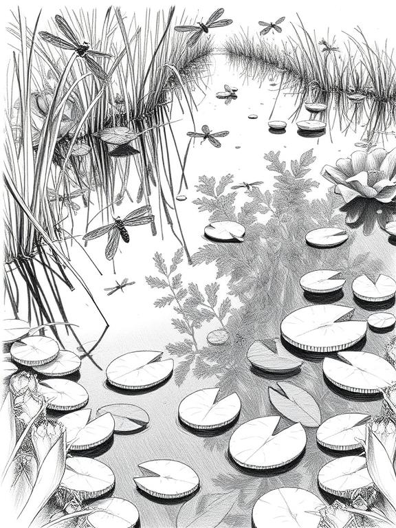 garden drawing art sketch ideas eb