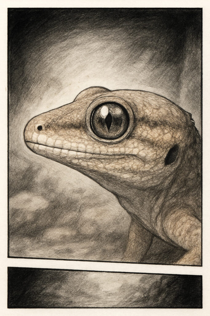 gecko drawing art sketch ideas