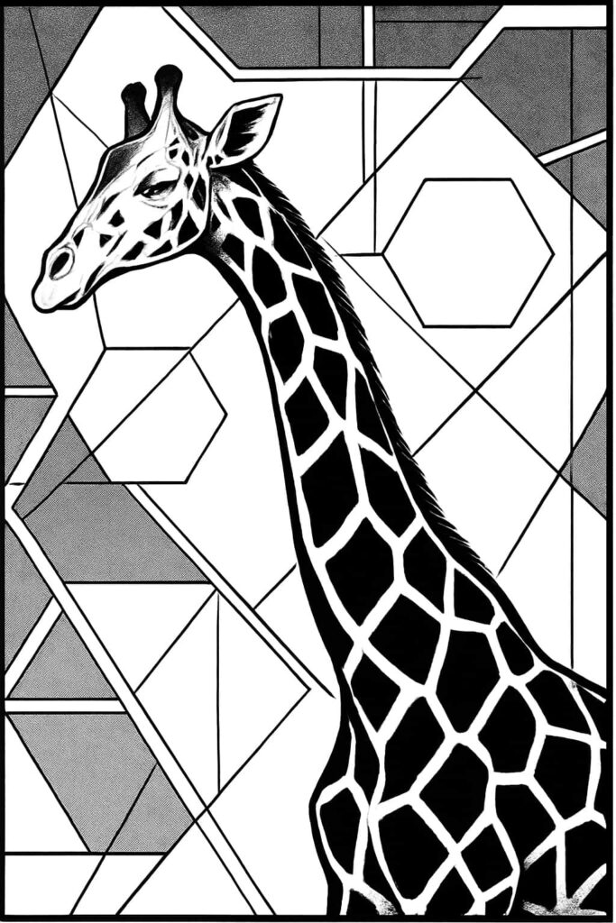 giraffe drawing art sketch ideas da