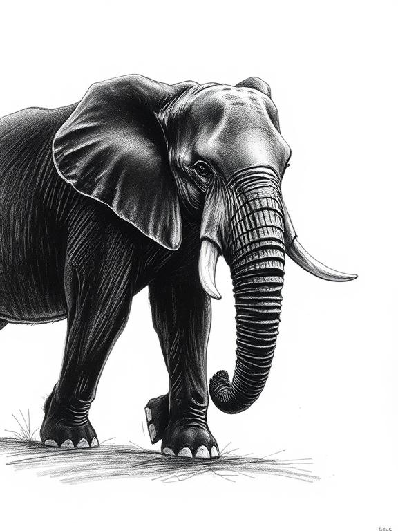 sillhoutte elephant